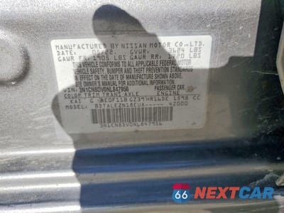 Zdjęcie 12 z 12 samochodu: 2022 NISSAN VERSA S VIN:3N1CN8DV0NL847956 - miniatura