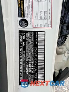 Zdjęcie 10 z 12 samochodu: 2021 MERCEDES-BENZ S 580 4MATIC VIN:W1K6G7GB6MA045696 - miniatura