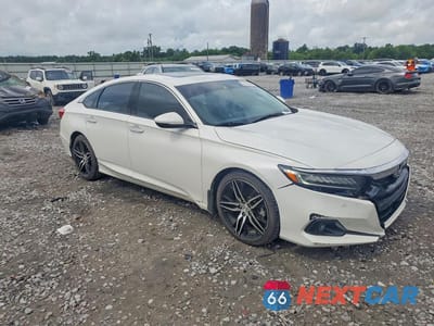 Czwarte zdjęcie samochodu z boku: 2021 HONDA ACCORD TOURING VIN:1HGCV2F94MA008670 - miniatura