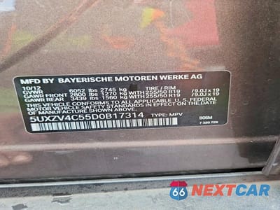 Zdjęcie 13 z 13 samochodu: 2013 BMW X5 XDRIVE35I VIN:5UXZV4C55D0B17314 - miniatura