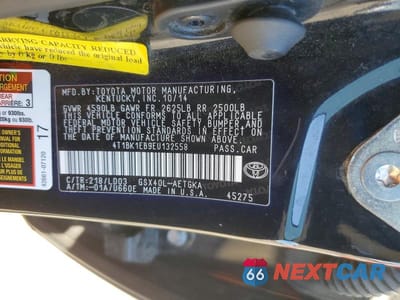 Zdjęcie 12 z 12 samochodu: 2014 TOYOTA AVALON XLE VIN:4T1BK1EB9EU132558 - miniatura