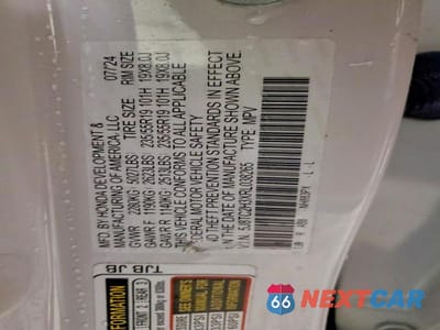 Zdjęcie 14 z 14 samochodu: 2024 ACURA RDX VIN:5J8TC2H3XRL038265 - miniatura