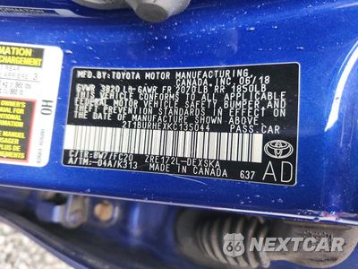 Zdjęcie 12 z 12 samochodu: 2019 TOYOTA COROLLA SE VIN:2T1BURHEXKC135044 - miniatura