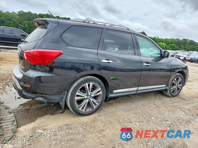 Trzecie zdjęcie samochodu z tyłu: 2018 NISSAN PATHFINDER PLATINUM VIN:5N1DR2MN6JC618556 - miniatura