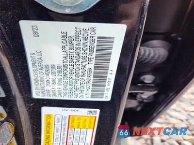 Zdjęcie 12 z 12 samochodu: 2023 HONDA ACCORD HYBRID EXL VIN:1HGCY2F60PA066664 - miniatura