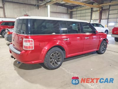 Trzecie zdjęcie samochodu z tyłu: 2010 FORD FLEX SEL VIN:2FMGK5CC8ABA74578 - miniatura