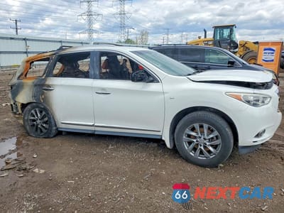 Czwarte zdjęcie samochodu z boku: 2014 INFINITI QX60 BASE VIN:5N1AL0MM4EC530837 - miniatura