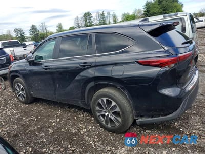Drugie zdjęcie samochodu z przodu: 2023 TOYOTA HIGHLANDER HYBRID XLE VIN:5TDKBRCH4PS135210 - miniatura
