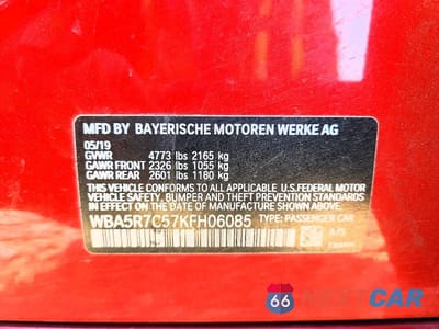 Zdjęcie 12 z 12 samochodu: 2019 BMW 330XI VIN:WBA5R7C57KFH06085 - miniatura