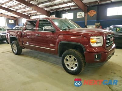 Czwarte zdjęcie samochodu z boku: 2014 GMC SIERRA K1500 SLE VIN:3GTU2UEC4EG433121 - miniatura