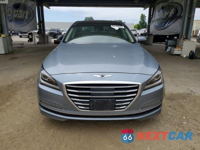 Piąte zdjęcie samochodu w środku: 2017 GENESIS G80 ULTIMATE VIN:KMHGN4JF5HU181266 - miniatura