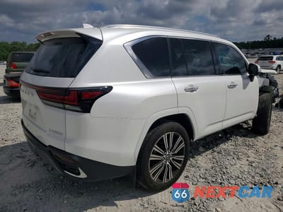 Trzecie zdjęcie samochodu z tyłu: 2025 LEXUS LX 600 LUXURY VIN:JTJGB7CX2S4071218 - miniatura