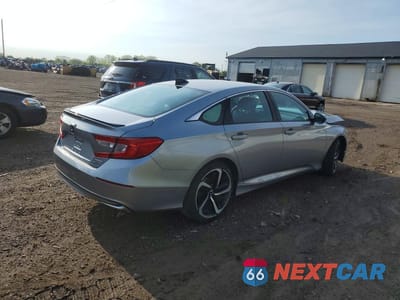 Trzecie zdjęcie samochodu z tyłu: 2022 HONDA ACCORD HYBRID SPORT VIN:1HGCV3F22NA018253 - miniatura