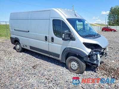 Czwarte zdjęcie samochodu z boku: 2024 RAM PROMASTER 2500 DELIVERY VAN VIN:3C6LRVDG4RE119575 - miniatura