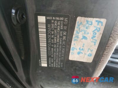 Zdjęcie 12 z 12 samochodu: 2002 PORSCHE BOXSTER S VIN:WP0CB29872U661225 - miniatura