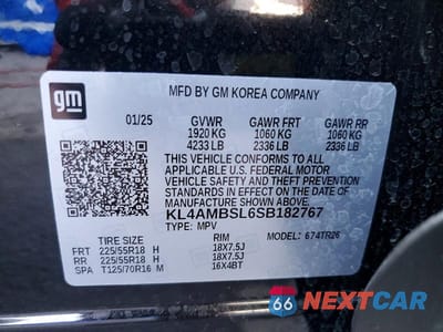 Zdjęcie 13 z 13 samochodu: 2025 BUICK ENCORE GX PREFERRED-R&D-PRI FLEET VIN:KL4AMBSL6SB182767 - miniatura