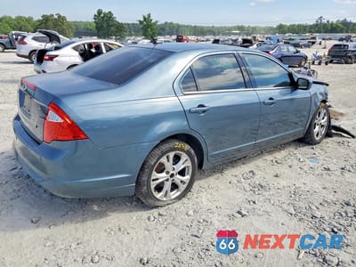 Trzecie zdjęcie samochodu z tyłu: 2012 FORD FUSION SE VIN:3FAHP0HA6CR152080 - miniatura