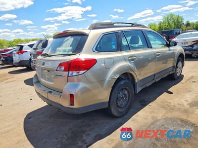 Trzecie zdjęcie samochodu z tyłu: 2010 SUBARU OUTBACK 2.5I VIN:4S4BRBAC5A1358575 - miniatura