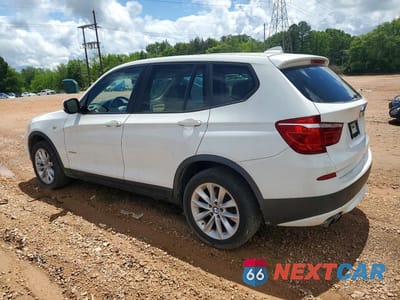 Drugie zdjęcie samochodu z przodu: 2013 BMW X3 XDRIVE28I VIN:5UXWX9C55D0A16087 - miniatura