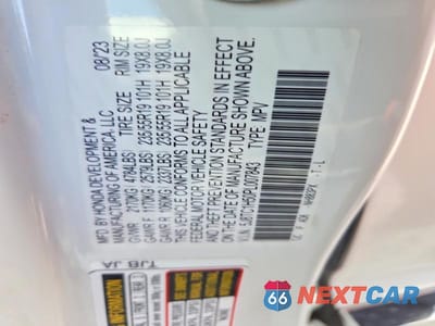 Zdjęcie 13 z 13 samochodu: 2023 ACURA RDX TECHNOLOGY VIN:5J8TC1H50PL007843 - miniatura