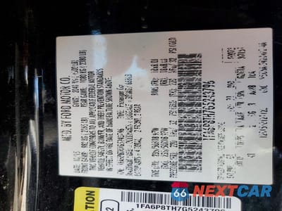 Zdjęcie 13 z 13 samochodu: 2016 FORD MUSTANG VIN:1FA6P8TH7G5243796 - miniatura