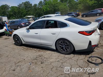 Drugie zdjęcie samochodu z przodu: 2024 BMW I4 EDRIVE 35 VIN:WBY43AW0XRFR52034 - miniatura