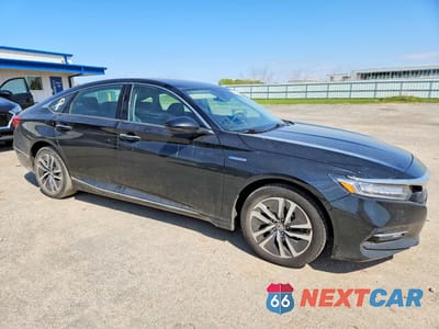 Czwarte zdjęcie samochodu z boku: 2020 HONDA ACCORD TOURING HYBRID VIN:1HGCV3F90LA011263 - miniatura
