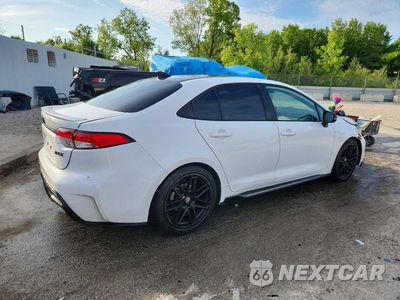 Trzecie zdjęcie samochodu z tyłu: 2022 TOYOTA COROLLA SE APEX VIN:5YFS4MCE8NP118113 - miniatura