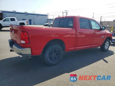 Trzecie zdjęcie samochodu z tyłu: 2020 RAM 1500 CLASSIC SLT VIN:1C6RR6TT3LS134331 - miniatura