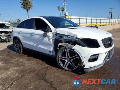 Czwarte zdjęcie samochodu z boku: 2018 MERCEDES-BENZ GLE COUPE 43 AMG VIN:4JGED6EBXJA103859 - miniatura