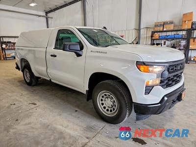 Czwarte zdjęcie samochodu z boku: 2026 CHEVROLET SILVERADO C1500 VIN:3GCNAAEK1TG228737 - miniatura