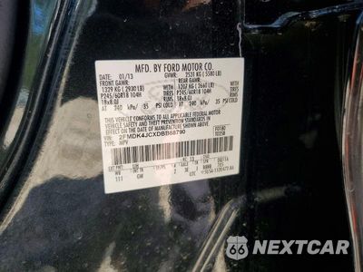 Zdjęcie 13 z 13 samochodu: 2013 FORD EDGE SEL VIN:2FMDK4JCXDBB68790 - miniatura