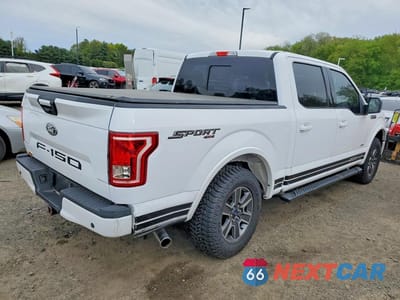 Trzecie zdjęcie samochodu z tyłu: 2017 FORD F150 SUPERCREW VIN:1FTEW1EG2HKE32203 - miniatura