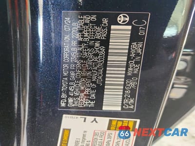 Zdjęcie 13 z 13 samochodu: 2024 TOYOTA PRIUS XLE VIN:JTDACAAU7R3033849 - miniatura