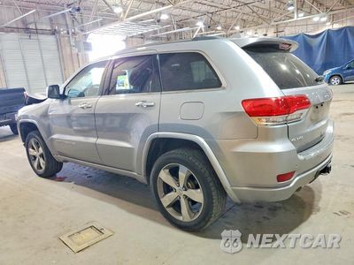 Drugie zdjęcie samochodu z przodu: 2014 JEEP GRAND CHEROKEE OVERLAND VIN:1C4RJFCG1EC221063 - miniatura