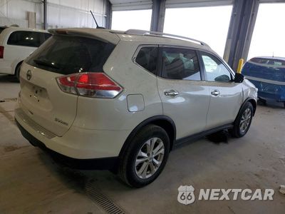 Trzecie zdjęcie samochodu z tyłu: 2015 NISSAN ROGUE SV VIN:KNMAT2MV1FP552037 - miniatura