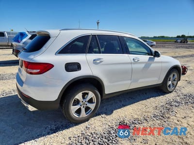 Trzecie zdjęcie samochodu z tyłu: 2018 MERCEDES-BENZ GLC 300 VIN:WDC0G4JBXJV054147 - miniatura