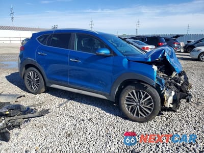 Czwarte zdjęcie samochodu z boku: 2019 HYUNDAI TUCSON LIMITED VIN:KM8J3CAL8KU932279 - miniatura