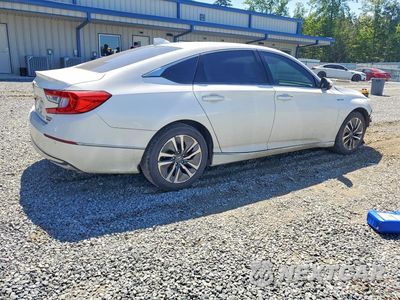 Trzecie zdjęcie samochodu z tyłu: 2019 HONDA ACCORD TOURING HYBRID VIN:1HGCV3F96KA000914 - miniatura