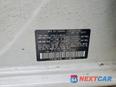 Zdjęcie 12 z 12 samochodu: 2021 SUBARU CROSSTREK SPORT VIN:JF2GTHSC9MH654984 - miniatura