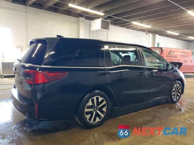 Trzecie zdjęcie samochodu z tyłu: 2025 HONDA ODYSSEY EXL VIN:5FNRL6H60SB081242 - miniatura
