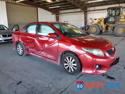 Czwarte zdjęcie samochodu z boku: 2010 TOYOTA COROLLA BASE VIN:2T1BU4EE9AC500044 - miniatura