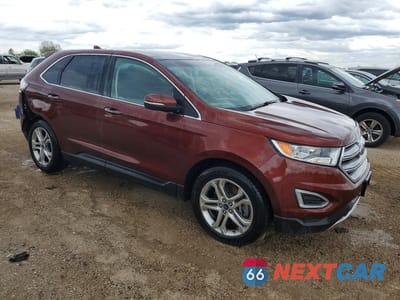 Czwarte zdjęcie samochodu z boku: 2016 FORD EDGE TITANIUM VIN:2FMPK4K89GBB79338 - miniatura