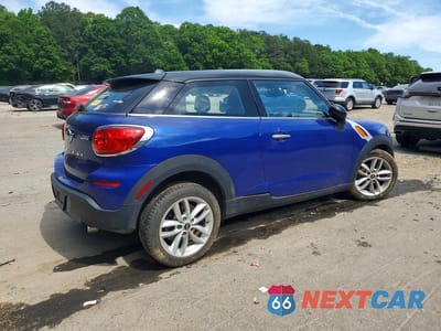 Trzecie zdjęcie samochodu z tyłu: 2013 MINI COOPER PACEMAN VIN:WMWSS1C56DWN93976 - miniatura