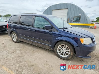Czwarte zdjęcie samochodu z boku: 2014 DODGE GRAND CARAVAN SXT VIN:2C4RDGCG1ER264340 - miniatura