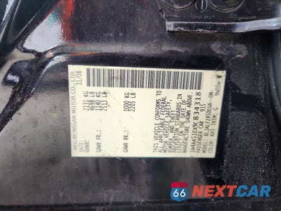 Zdjęcie 13 z 13 samochodu: 2009 NISSAN MAXIMA 3.5 S VIN:1N4AA51EX9C834318 - miniatura