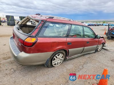Trzecie zdjęcie samochodu z tyłu: 2004 SUBARU LEGACY OUTBACK AWP VIN:4S3BH675147601310 - miniatura
