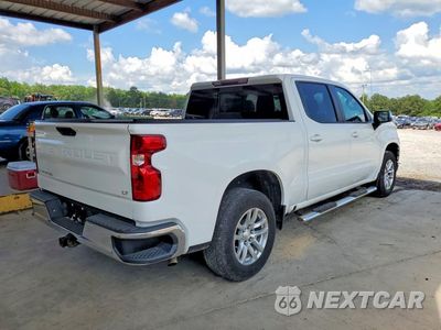 Trzecie zdjęcie samochodu z tyłu: 2020 CHEVROLET SILVERADO C1500 LT VIN:3GCPWCETXLG255630 - miniatura
