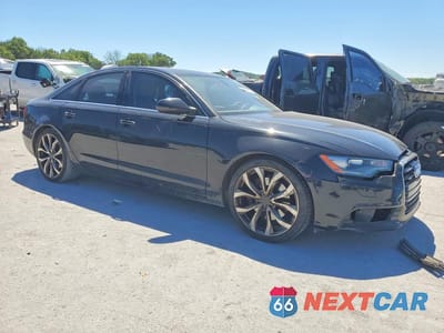 Czwarte zdjęcie samochodu z boku: 2014 AUDI A6 PREMIUM PLUS VIN:WAUGFAFCXEN042378 - miniatura