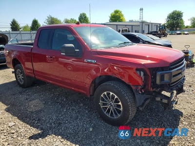 Czwarte zdjęcie samochodu z boku: 2018 FORD F150 SUPER CAB VIN:1FTFX1E52JKD44726 - miniatura